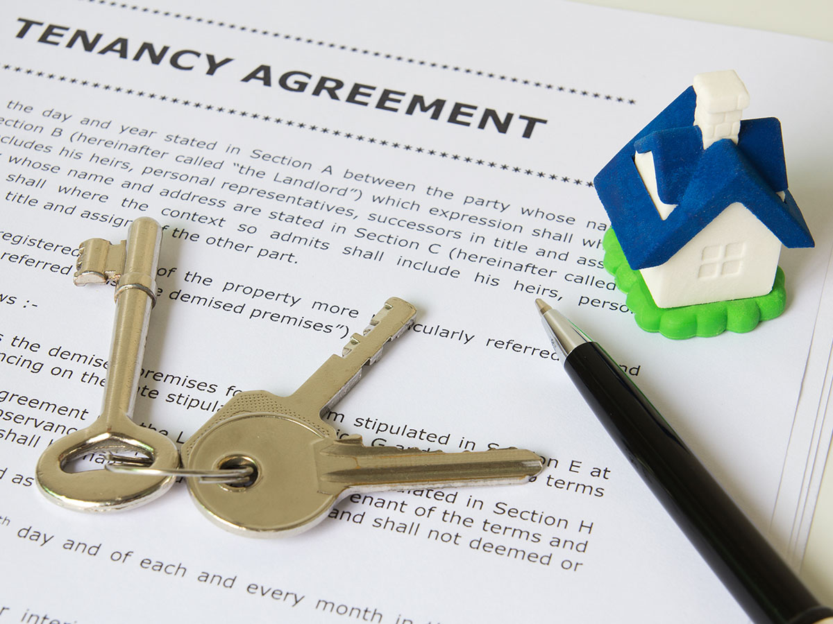Image of a tenancy agreement